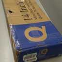 ROIL 14 inch Metal Queen Bed Frame with Rounded Corner and Headboard Hole Mattress Retainers 3500LBS Heavy Duty Steel Slats No Box Spring Needed Platform Noise-Free Easy Assembly