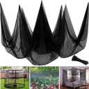 39 x 10 Ft Mosquito Netting, Garden Bird Netting for Patio, Insect Mosquito Net for Plant Protection Breathable Mesh Garden Plant Covers Protect Vegetables Fruits from Birds Bugs