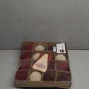 Christmas Decorations Indoor Tree Ornaments: 15pcs Large Flocked Velvet Christmas Decorations, 3.2" Luxury Red Brown Beige Xmas Ball Ornament Decor for Tree Fireplace Garland, Kids Home School Office