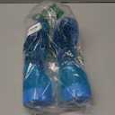 O2COOL Deluxe Handheld Battery Powered Water Misting Fan (Light Blue) 2 Pack