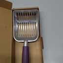 WePet Cat Litter Scoop, Aluminum Alloy Sifter, Kitty Metal Scooper, Deep Shovel, Long Handle, Poop Sifting, Kitten Pooper Lifter, Durable, Heavy Duty, for Litter Box