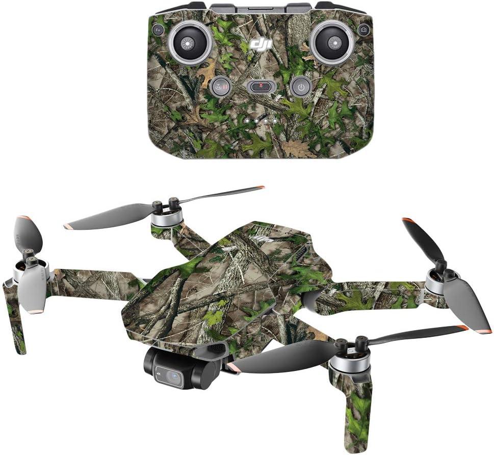 MightySkins Compatible with DJI Mini 2 Portable Drone - HTC Green | Protective, Durable, and Unique Vinyl Decal wrap Cover | Easy to Apply, Remove, and Change Styles | Made in The USA