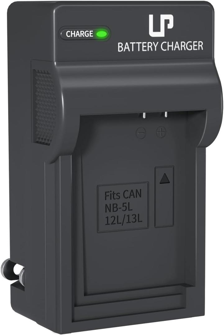 LP NB-13L Battery Charger, Camera Charger with LED Display for Canon PowerShot SX620 HS, SX720 HS, SX730 HS, SX740 HS Digital, G1 X Mark III, G5 X, G7 X, G7 X Mark II, G9 X, G9 X Mark II Camera