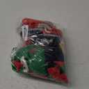 Gellwhu Adult Christmas Fuzzy Socks with Grips Plus Size Warm Winter Luxury Cozy Fluffy Holiday Socks Stocking Stuffers Gifts (Large, 10 Pairs C)