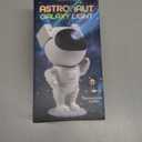 Star Projector Galaxy Night Light - Astronaut Space Projector, Starry Nebula Ceiling LED Lamp with Timer and Remote, Kids Room Decor Aesthetic, for Christmas & Birthdays (White)