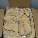 SuperO Waterproof Spandex Chair Cover 25PCS, Stretch Dining Chair Covers, Polyester Outdoor Chair Covers, Protector Stretch Chair Cover for Party Universal, Banquet, Wedding Event, Hotel(Champagne)