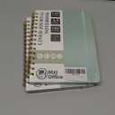 Mzj.Office Lined Journaling Notebook for Women, A5 Spiral Notebook with 100gsm Thick Paper, 70 Sheets / 140 Pages, Notebooks for Work, Journals, Notes, Bible Study, and Daily Use 2Pcs