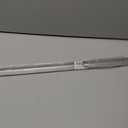 30" Chrome Framed Shower Door Replacement Drip Rail with Vinyl Sweep Door Water Deflector, Applied Mounting Tape and Screws (30Inch)