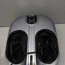 Wedpun Shiatsu Foot Massager with Heat Electric Feet Massager for Neuropathy Plantar Fasciitis, Air Compression Kneading Heat for Home Office Christmas Gifts for Women Man Mom Dad Fits Up to 13" Gray