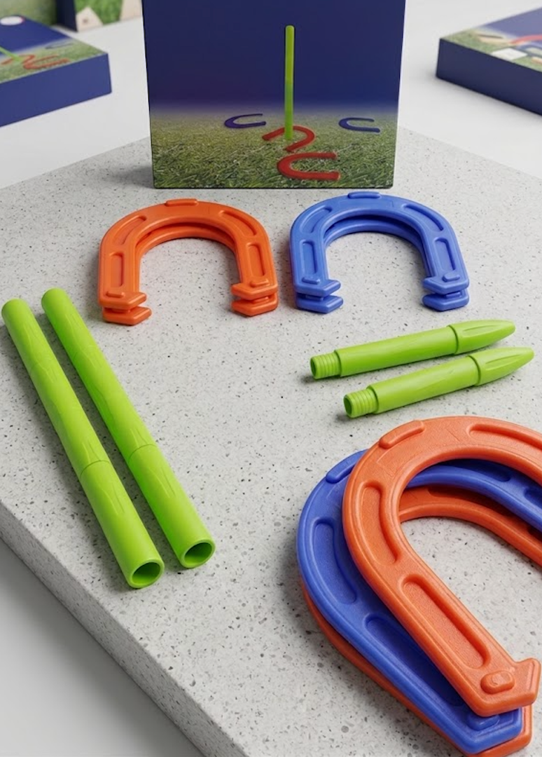 Plastic Horseshoe Game