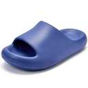 Falada Pillow Slippers for Women and Men, Cloud Slides Shower Sandals House Shoes, Comfy and Cushioned Thick Sole