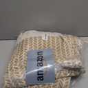 Lahome Belle Boho Laundry Room Rug, 2x7 Runners for Hallways Lightweight Entry Woven Cotton Runner Rug with Tassels, Farmhouse Non Shedding Washable Rugs Low Pile Runner for Kitchen Bathroom, Khaki