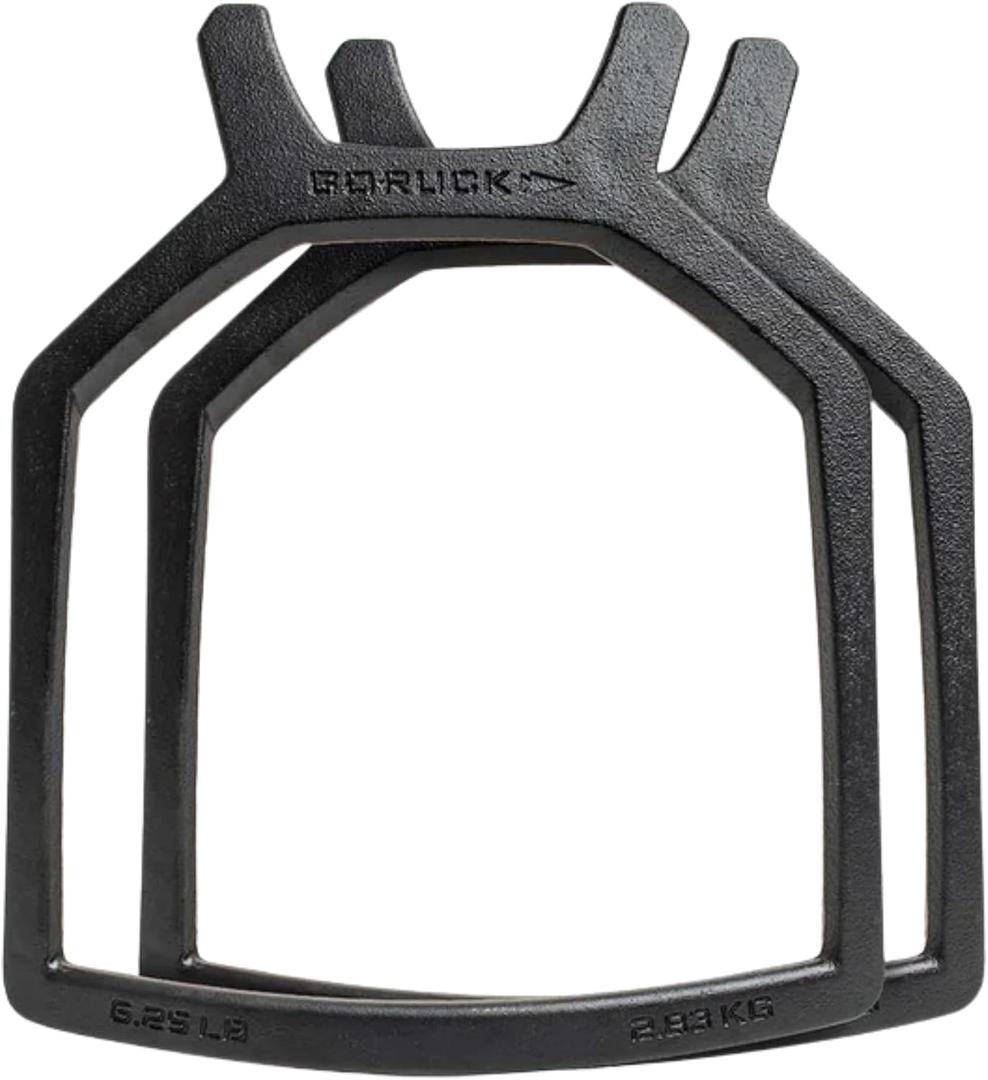 GORUCK 9.25LB and 6.25LB Curved Ruck Plate Compatible with GORUCK Rucking Weight Vests - 2 Pack, 6.25LB Each