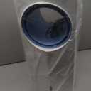 MYICY Windowless Air Conditioner, 27" Bladeless Evaporative Air Cooler with 4 Modes & 3 Speeds, Double Tanks, 4 Ice Packs, 25FT Remote,7H Timer, Portable Swamp Cooler Air Conditioner No Window Needed (10.24" x 9.84" x 26.38", White)