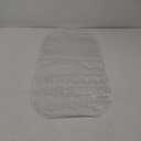 Bathtub Mat Non Slip, 27x15 Inch Bubble Oval Bath Tub Mat for Bathroom, Machine Washable Shower Mat with Suction Cups and Drain Holes, Clear