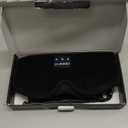 LC-dolida Sleep Headphones, 3D Sleep Mask Bluetooth Wireless Music Eye Mask, Sleeping Headphones for Side Sleepers Sleep Mask with Bluetooth Headphones Ultra-Thin Stereo Speakers Perfect for Sleeping (Black)