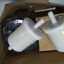 Euros K1211-82320 Air Fil-ter Maintenance Kit Fit For Kubota BX22D BX23S BX23D BX1880 BX2360 BX2380 BX2230 Rep HH150-32430/HHK20-36990 Oil/Transmission Filter (White-K1211-82320)