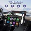Wireless Carplay Adapter, 2025 Upgrade Converts Wired to Wireless Adapter for iPhone, Auto Connect Dongle for Apple Car Play, Bluetooth No Delay Control for Cars from 2016 and iOS 10+, Silver