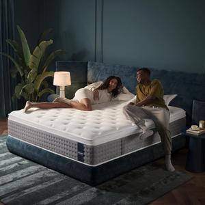 DSOUL King Mattress, 14 Inch Medium Firm Hybrid with Motion Isolation | Breathable hybrid comfort with responsive support, motion isolation, reinforced edges, and CertiPUR-US certified foam.