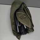 TREKOLOGY Compact Mini Camping Table  Portable, Ultralight, Folding Design  Small, Lightweight Surface for Hiking, Backpacking, Beach, or Nightstand Use  Collapsible Outdoor Gear (Green)