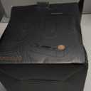 Electric Tea Kettle, INTASTING Glass Electric Kettle with tea Infuser and Precise knob temperature control, 1200W Fast Heating, BPA-Free, Easy to Clean, for Tea and coffee, 1 Liter (Dark Gray)