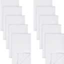 Gerber Unisex Baby Boys Girls Birdseye Flatfold Cloth Diapers Multipack White 10 Pack