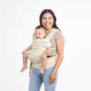 Baby Tula Explore Cotton Baby Carrier 7-45 lb, Adjustable Newborn to Toddler Carrier, Multiple Ergonomic Positions Front and Back, Soft and Supportive Explore, Geode Hemp