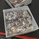 Teapot Library Puzzles for Adults 1000 Pieces, PICKFORU Vintage Bookshelf Book Puzzles Room Art, Difficult Unique Reading Room Scene Theme