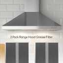 3 x S97020466 HPF30 Range Hood Non-Ducted Filter Replacement Fit for Broan Series, Charcoal Filter Type XC, Traps Odors and Grease, 2PCS