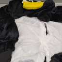 Adrinfly Unisex Penguin Onesies Adult One Piece Animal Pajamas Cosplay Costume, Size: X-Large