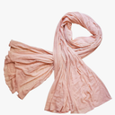 Everjune 100% Silk Mesh Scarf/Shawl/Swim Cover Up - Peach Color