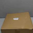 FHOZGECY Pop Up Christmas Tree with Lights, 5FT Collapsible Tinsel Pencil Christmas Tree with White Ornaments and 8 Lighting Modes, Easy Setup and Organize for Home Office Party Holiday Decor