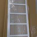 Fits 30x8 Duct Opening | Steel Return Air Grille by Handua | Vent Cover Grill for Sidewall and Ceiling | White | HVAC Cold Air Intake Grille | Outer Dimensions: 31.75"W X 9.75"