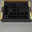 ATV m12x1.5 Wheel Lug Nuts Black, Dynofit (16+1) 12mmx1.5 Spline Lug Nuts Aftermarket for Polaris Ranger XP 900/1000, General 1000, RZR S 900, XP 1000, Pioneer 500, 700, 1000, 19mm/21mm Hex Key