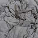 CozyLux California King Comforter Set Oatmeal - 7 Pieces Cal King Pintuck Bed in A Bag Gift for Family, Pinch Pleat Bedding Sets with All Season Comforter, Sheets, Pillowcases & Shams