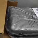 InUSA ROYAL 20-Inch Carry-On Hardside Spinner Luggage Lightweight Silver