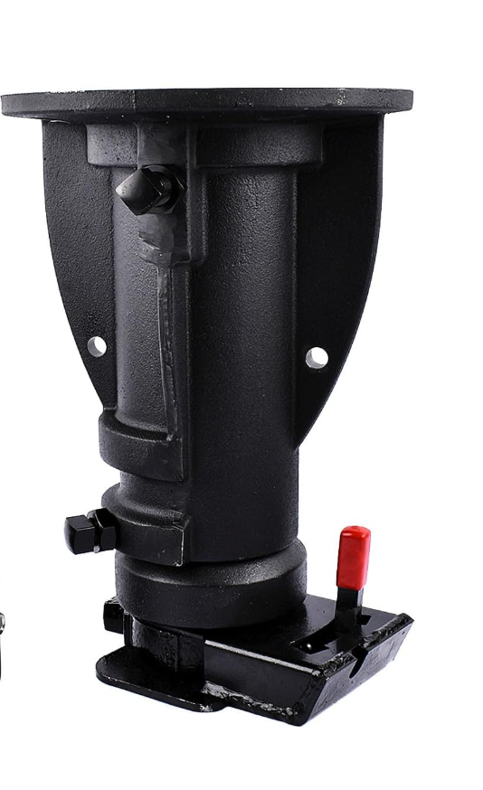 C5G1216, 12"-16" Adjustable Cushioned 5th Wheel to Gooseneck Adapter, Fifth Wheel to Gooseneck, Towing Capacity 20000 Lbs, Without Safty Chain GELUOXI