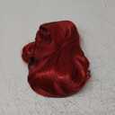 Baruisi Long Curly Wavy Red Wigs for Women Side Part Natural Looking Cosplay Synthetic Fiber Wig Heat Resistant Replacement Hair