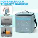 Cold Therapy Machine with Programmable Timer, Ice Machine for Knee After Surgery ACL,Cryotherapy Pain Relief Compression Pad for Shoulder, Arm, Ankle