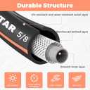 Garden Hose 50ft,Water Hose Heavy Duty,Flexible and Durable, Lightweight Hybrid Hose with Swivel Handle,Leakproof Hose Male to Female Fittings