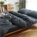 Bedding Sets 4 Pieces Cotton Comforter Cover Sets Quilt/Duvet Cover Sets with 1 Fitted Sheets 2 Pillowcases for Children Teens Adults, size 170x51 inch