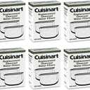 Cuisinart DCC-RWF-6PK (12 Filters) Charcoal Water Filters in Cuisinart DCC-RWF Retail Box