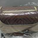 LOVEVOOK Large Travel Backpack for Women, TSA Carry on Backpack for Airplanes, 40L Personal Item Travel Bag for Women fits 17" Laptop,Waterproof Carry on Bag Airplane Approved with 3 Packing Cubes (Dark Coffee - Abricot - Black)