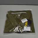 Rdruko Men's Golf Polo Shirt Short Sleeve Moisture Wicking Shirts Collared Outdoor UPF 50+ Pique Jersey Shirts (Green, XXXL)