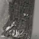 AZSSMUK #35 Roller Chain - 5 Feet Carbon Steel Material with 2 Connecting Links Industrial Chain - 160 Links
