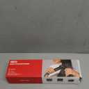 TYMO Hair Straightener Brush - Upgraded Ionic Compact Straightening Brush for Women with Wave-Design Bristles, Fast, Smooth Styling, Lightweight Hot Comb & Travel Flat Iron, 1 Billion Ions, Black