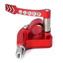 7/8" 22mm Universal Billet Throttle Thumb Assembly, ATV Throttle Lever Thumb Controller, Replacement for Yamaha Suzuki Polaris Can-Am Kawasaki Honda Arctic Cat KYMCO Dirt Bike ATV Quad, Red