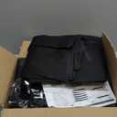 Mavivegue Shoe Rack with Cover, 10+1 Tier Tall Shoe Storage for 50-55 Pairs of Shoes, Shoe Organizer for Entryway, Closet (Black)