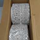 400 Pack 7 Inch Disposable Paper Plates for Everyday Use Soak Proof Heavy Duty Small Paper Plates for Dinner Picnic, Cut Proof Plate for Holiday Party Family Gatherings(Blue and White)