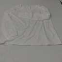 white women's long sleeve blouse, no brend L
